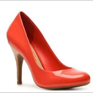Jessica Simpson Oscar Pump in Spiced Coral
